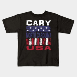 Cary North Carolina USA T-Shirt Kids T-Shirt